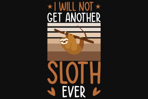 Download Sloth Vintage Graphics Tshirt Design - Vintage graphics Collection