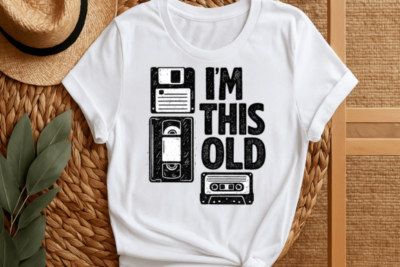Download I'm This Old Vintage Retro Cassette Png - Retro Collection